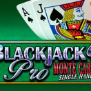 Blackjackpro Montecarlo Singlehand